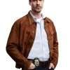 Found S02 Mark Trent Brown Suede Leather Jacket