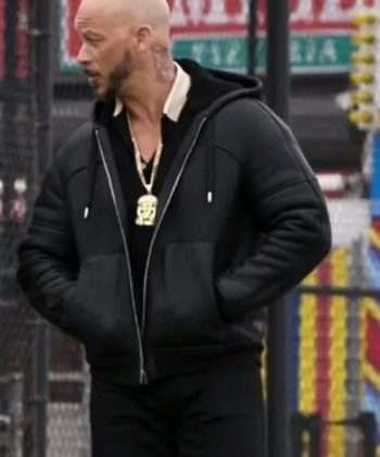 Lorenzo Tejada Power Book II Ghost Black Hooded Jacket