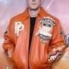 Venom The Last Dance Jared Abrahamson Orange Leather Jacket