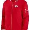 Kansas City Chiefs Coach Red Bomber Jacket