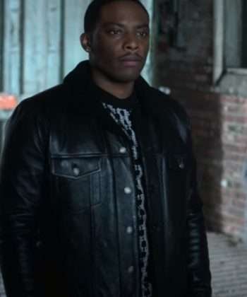 Power Book II Ghost S03 Cane Tejada Leather Jacket