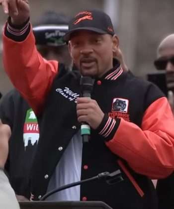 Street Name Ceremony Will Smith OHS Varsity Jacket