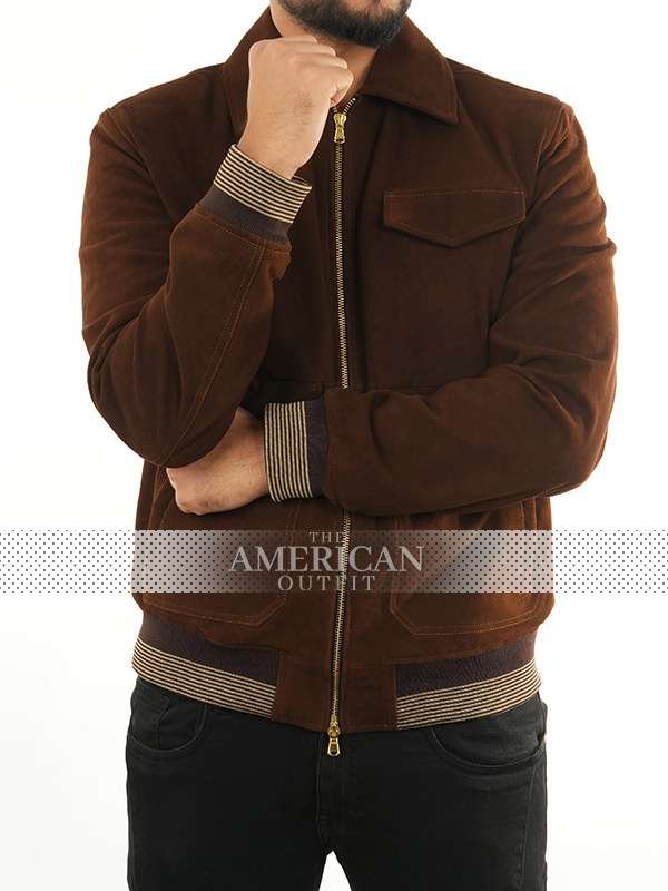 The Day of the Jackal 2024 Eddie Redmayne Bomber Jacket