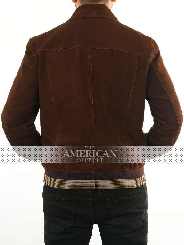 The Day of the Jackal 2024 Eddie Redmayne Brown Jacket