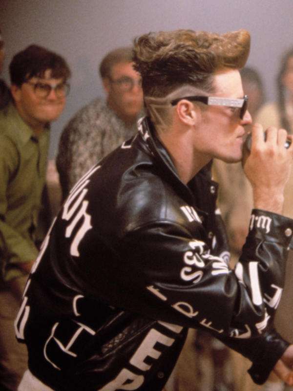 Vanilla Ice Cool As Ice Movie Leather Jacket Cool as Ice Black Leather Jacket